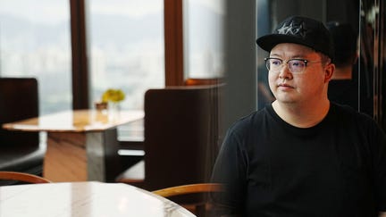 Jason Fung, former head of TikTok's gaming unit who left the company to start a blockchain gaming startup called Meta0, poses after an interview with Reuters in Hong Kong, China, on July 5, 2022. 