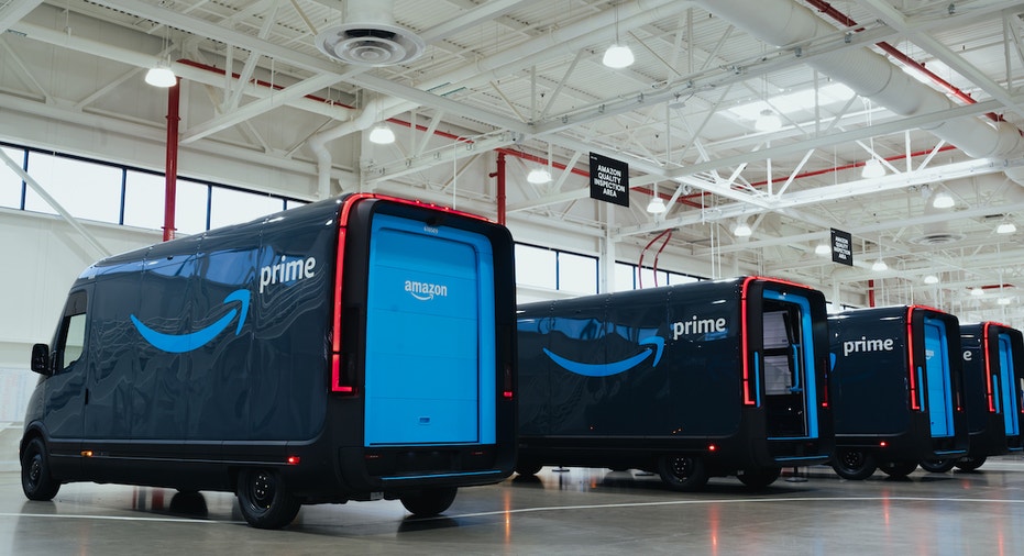 Amazon electric delivery van
