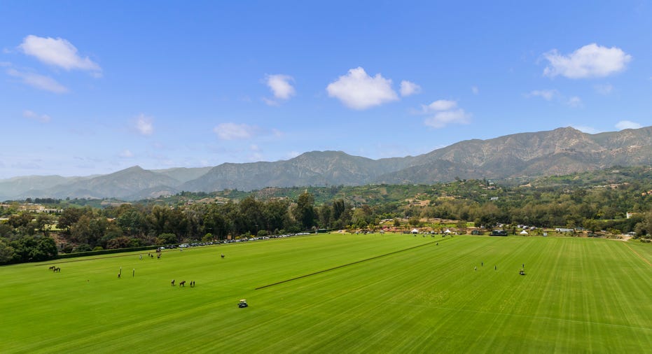 Cancha De Estrellas luxury polo property in Carpinteria, Calif. polo fields