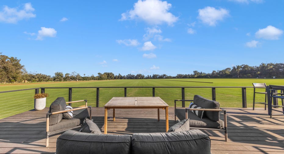 Cancha De Estrellas luxury polo property in Carpinteria, Calif. scoreboard lounge