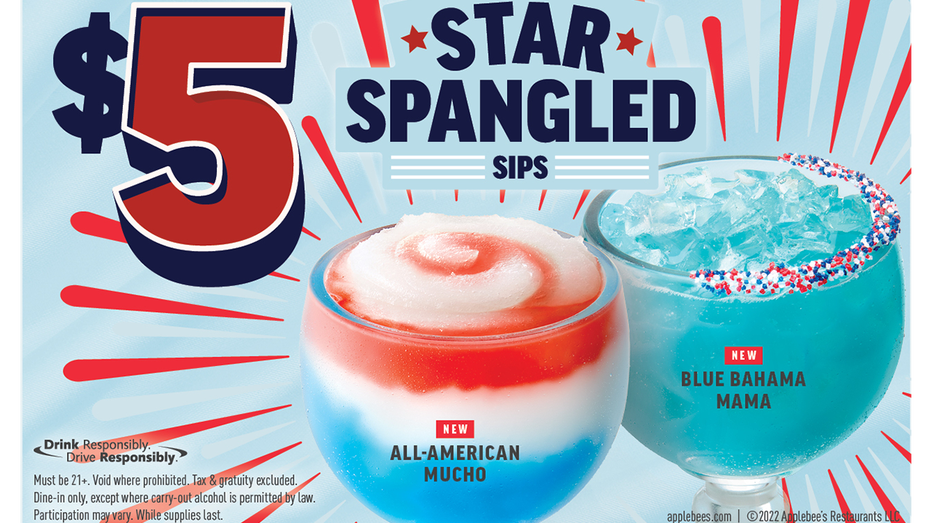 Applebee’s 4th of July $5 Star-Spangled Sips