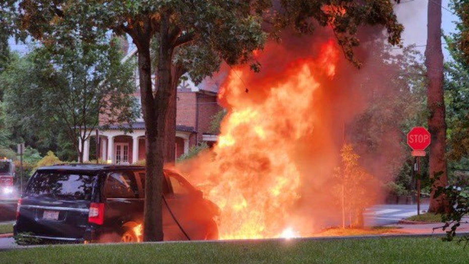 Washington vehicle fire