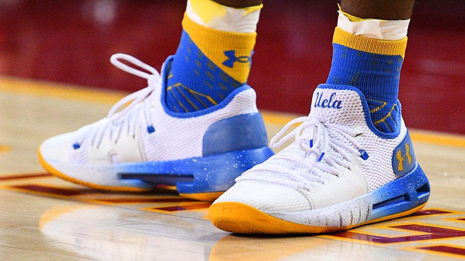 UCLA's Under Armour shoes against USC