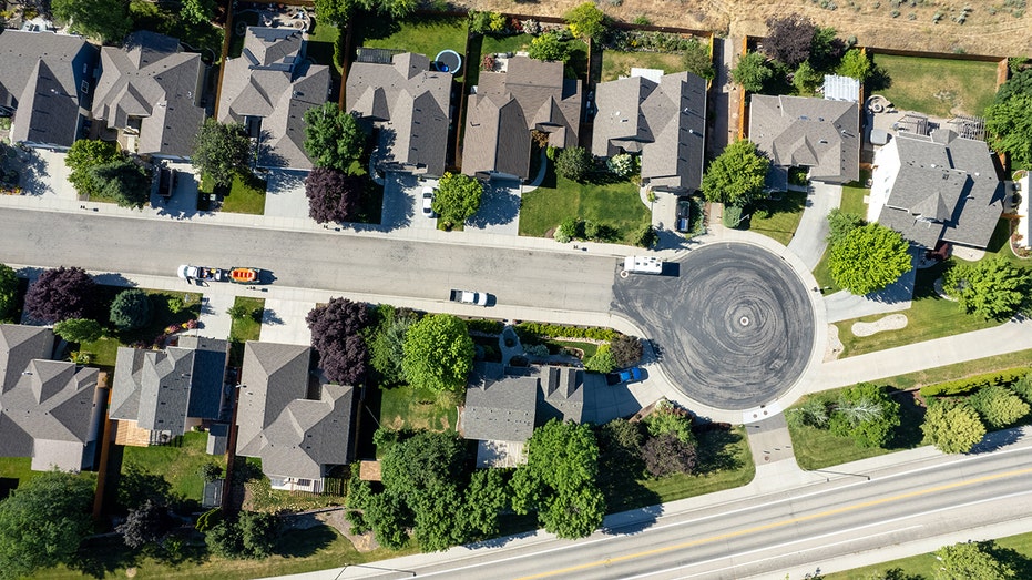 A photo of homes in Idaho