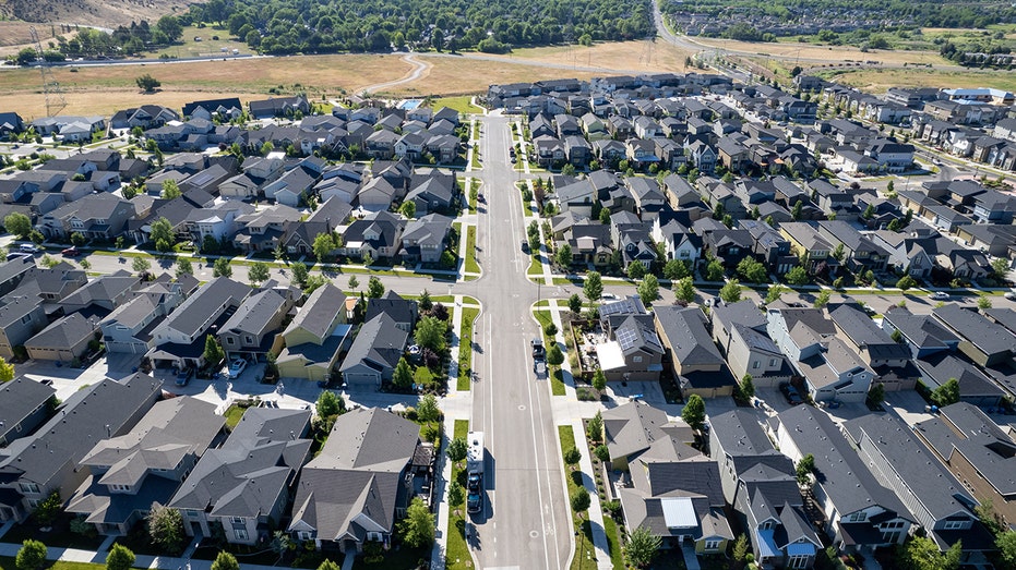 Homes pictured in Idaho as experts forecast a slumped housing market