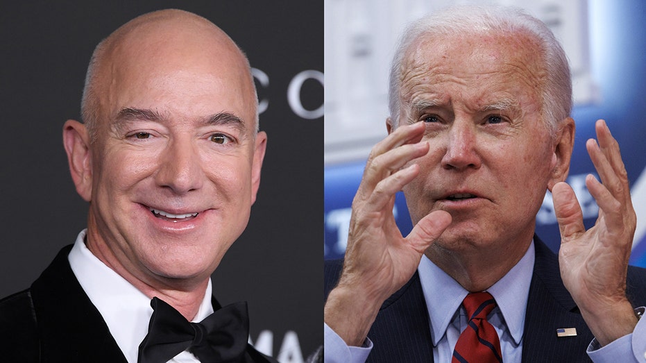 Jeff Bezos Joe Biden White House