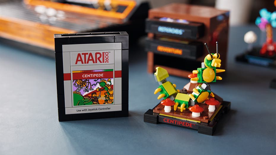 Lego Atari 2600 centipede game