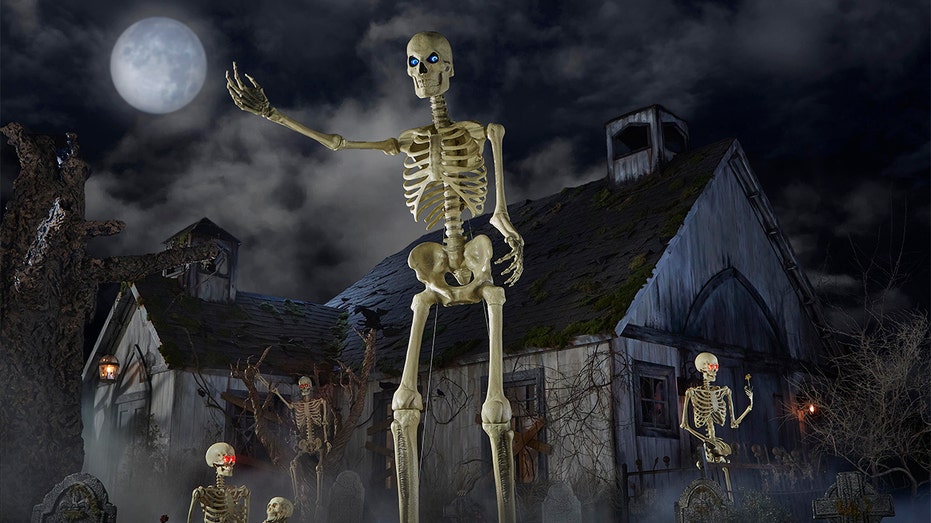 Home Depot’s 12-foot $300 Skeleton Is Back In Stock For Halloween | Fox ...