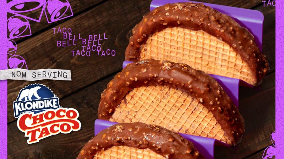 A Taco Bell ad featuring Klondike's Choco Taco