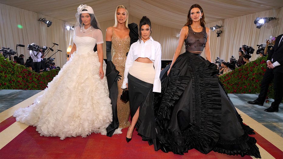 Kylie Jenner, Khloe Kardashian, Kourtney Kardashian and Kendall Jenner