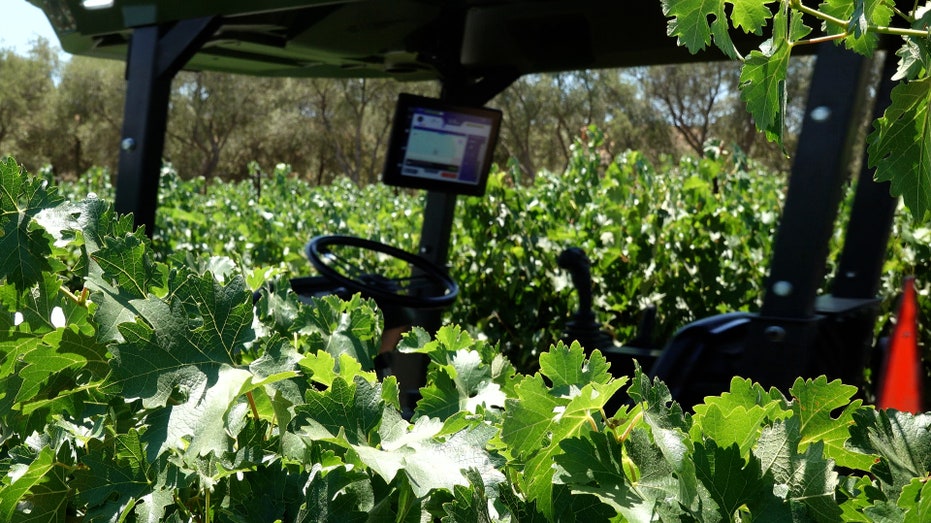 A driverless, electric, tractor is rolling out on farms in California