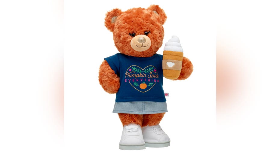 Build-A-Bear Workshop pumpkin spice bear