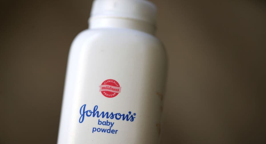 Johnson's baby powder bottle