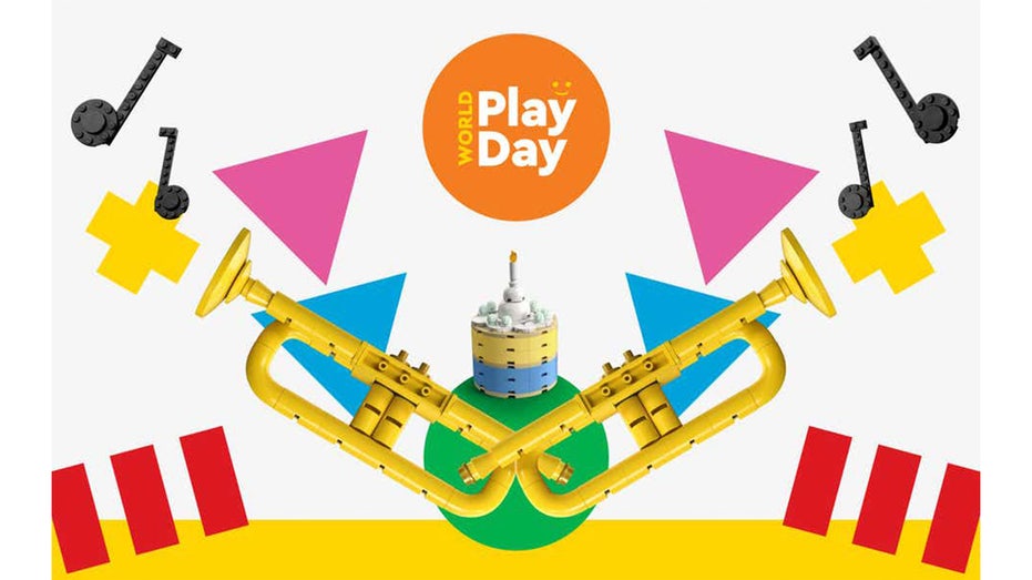 The LEGO Group World Play Day graphic