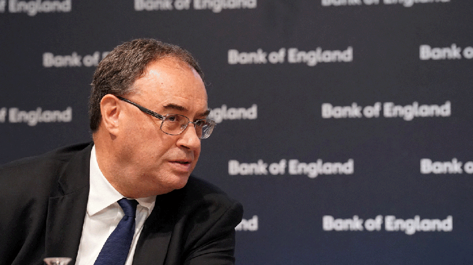 Governor of Bank of England Andrew Bailey