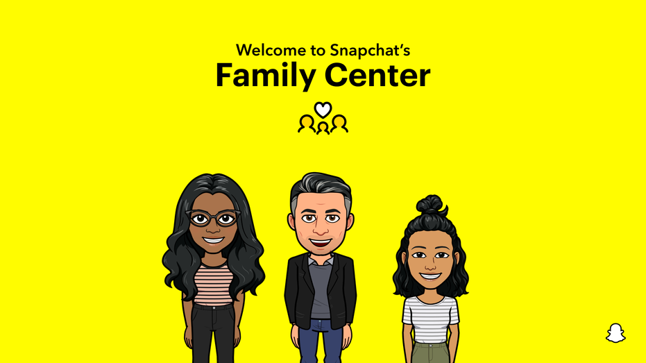 Family Center on Snapchat