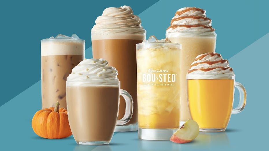 Caribou Coffee pumpkin spice lineup