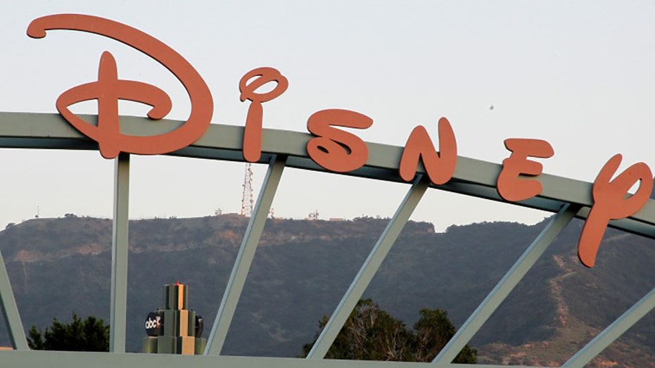 Disney headquarters sign