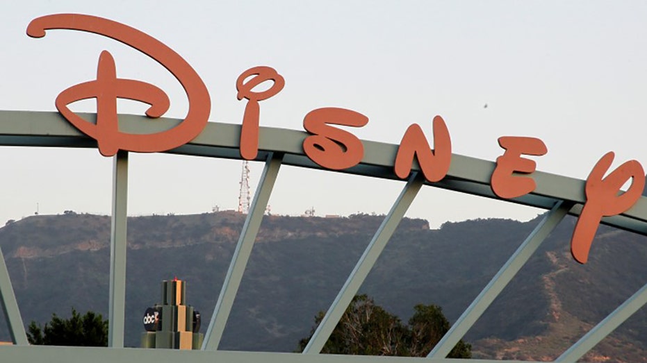 Disney headquarters sign