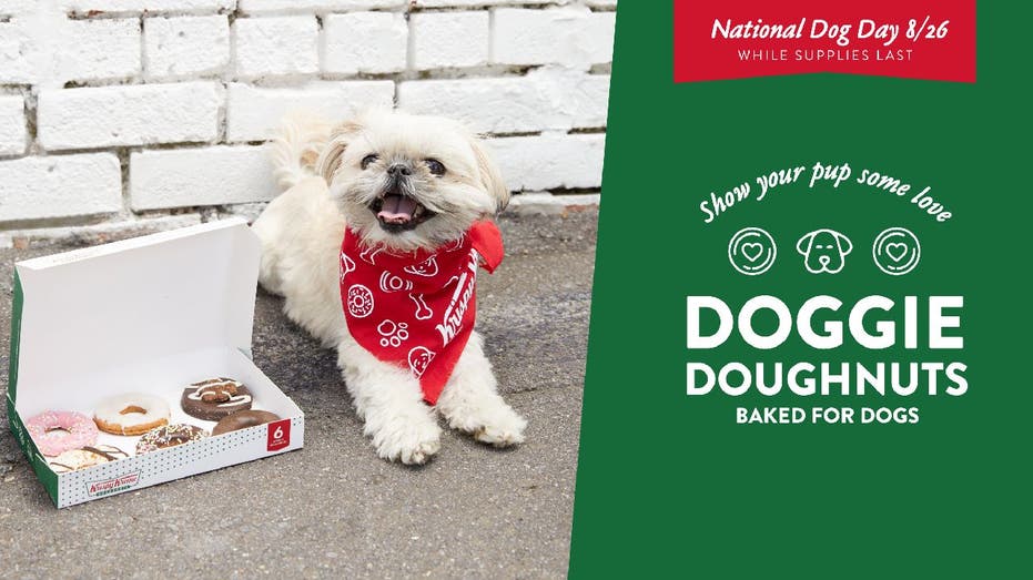 Krispy Kreme Doggie Doughnuts ad