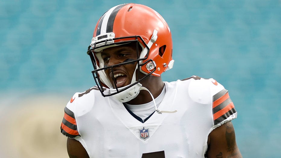 Deshaun Watson during a Browns preseason game