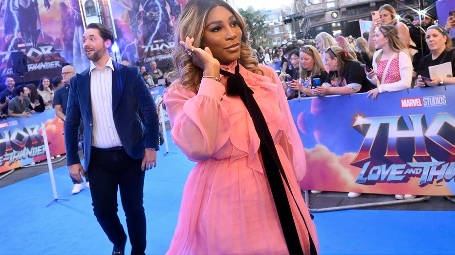 Serena Williams at the UK screening of Thor: Love and Thunder