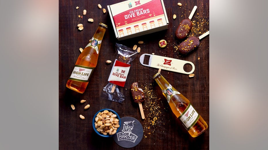 Miller High Life ice cream