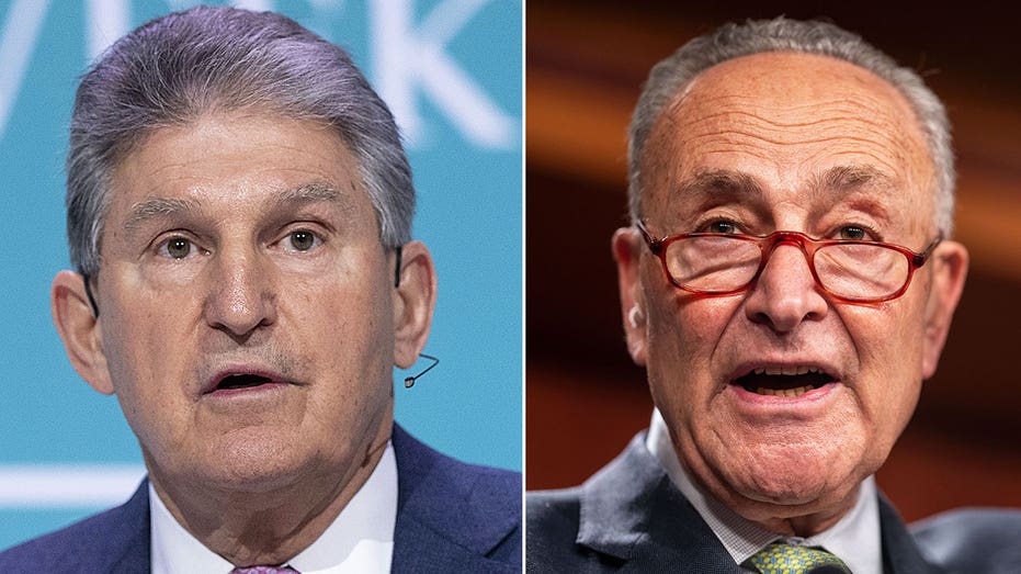 Senators Joe Manchin and Chuck Schumer,