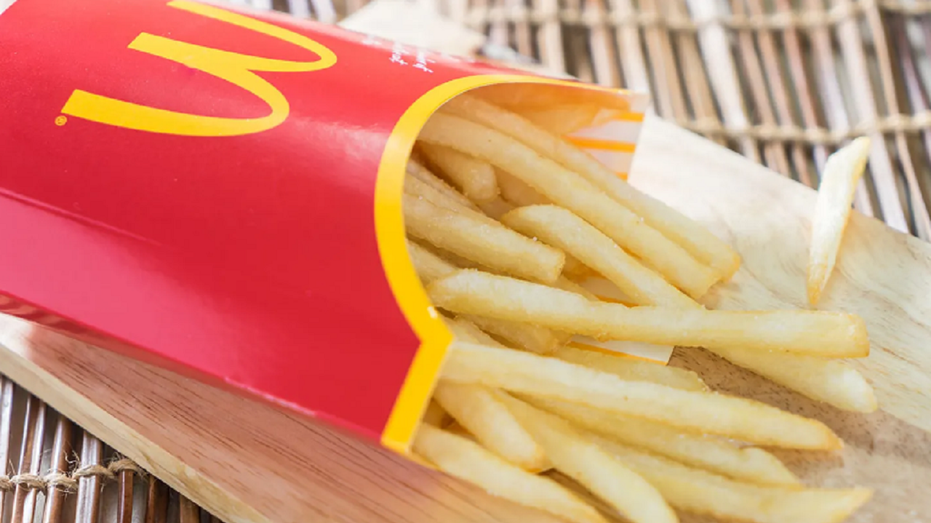 McDonalds serving of french fries