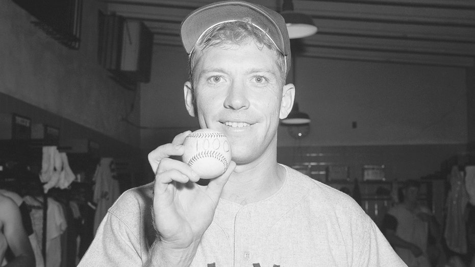 Mickey Mantle in 1957