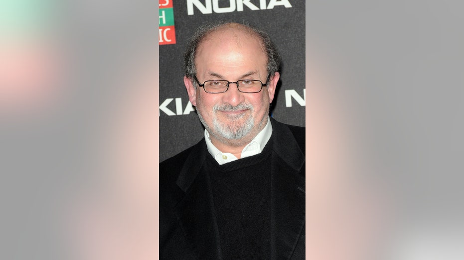 author Salman Rushdie