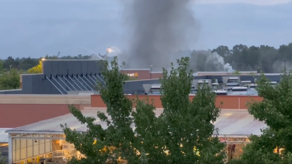 Firefighters respond to Walmart fire