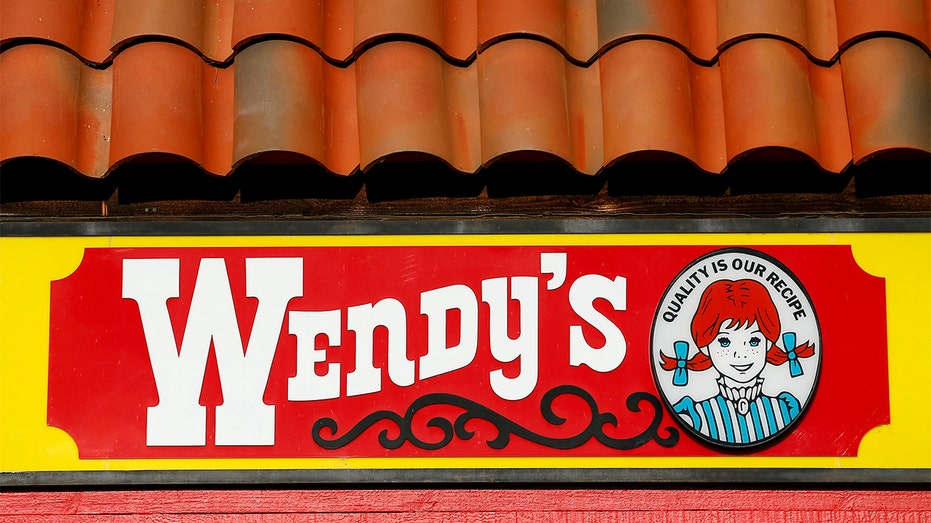 Wendy's restaurant sign is seen in California
