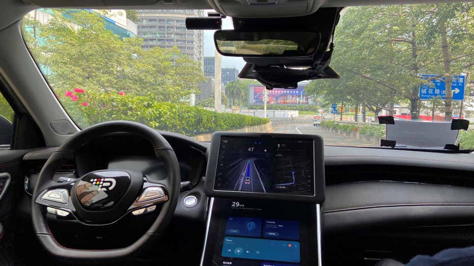 Autonomous robotaxi in Shenzhen