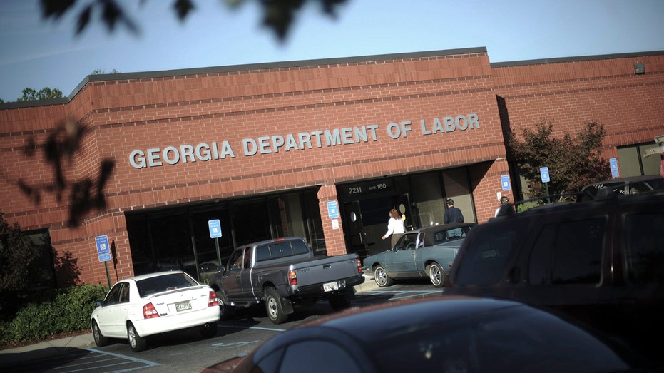 The outside of the Georgia Department of Labor