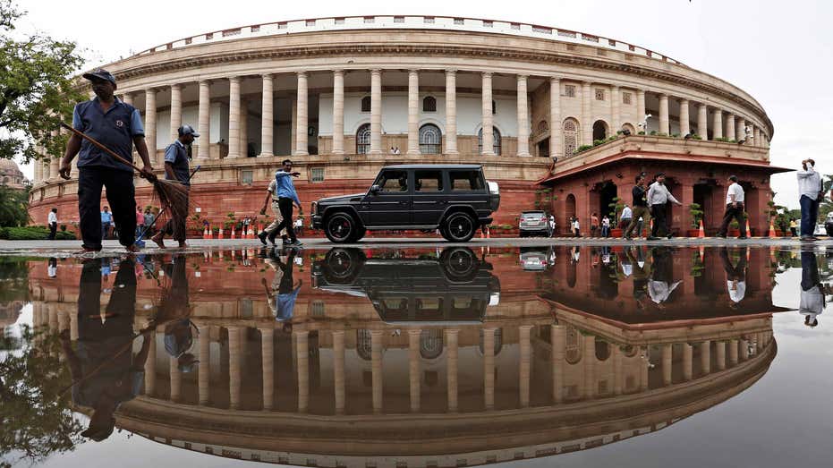 Indian parliament building