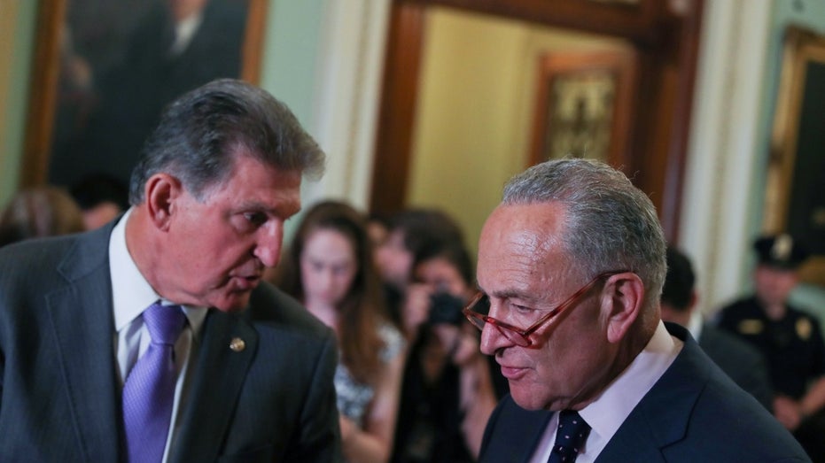 Joe Manchin Chuck Schumer Senate