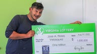 Virginia man wins $1M lottery after thinking he won $600