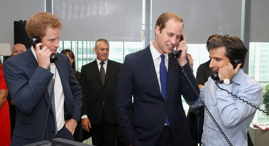 Prince William Harry Cantor Fitzgeral