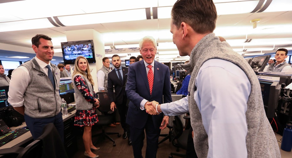 Bill Clinton Cantor Fitzgerald