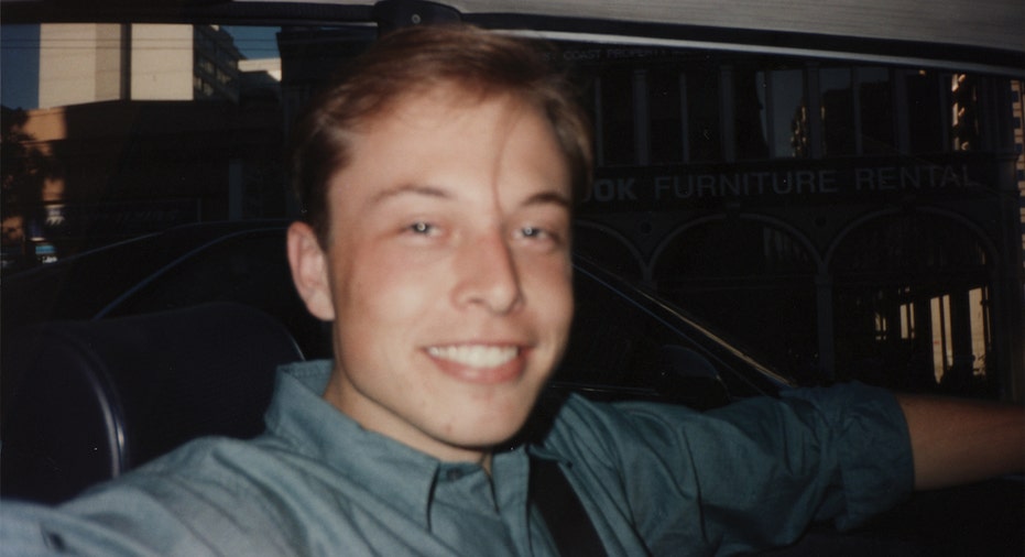 Elon Musk in BMW