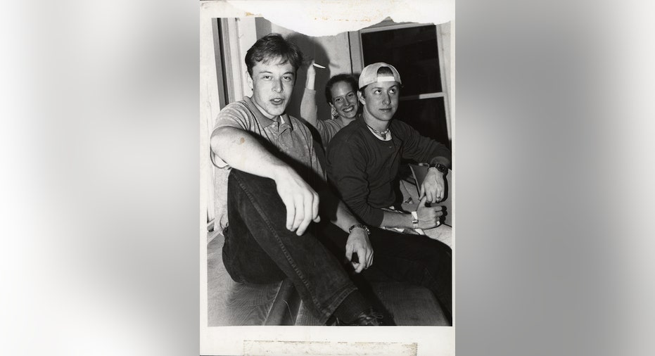 Musk and Gwynne in college