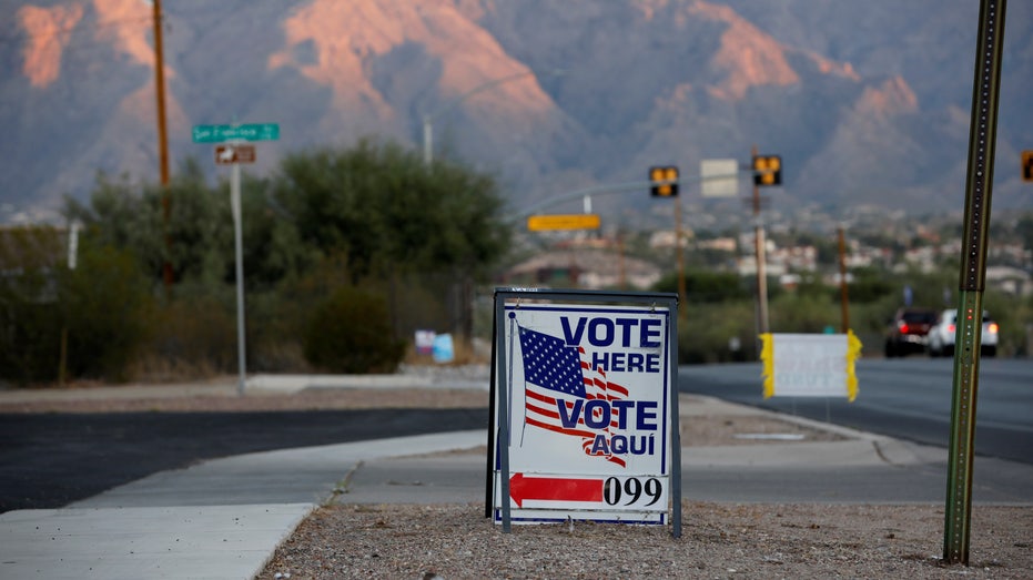 Tucson vote sign