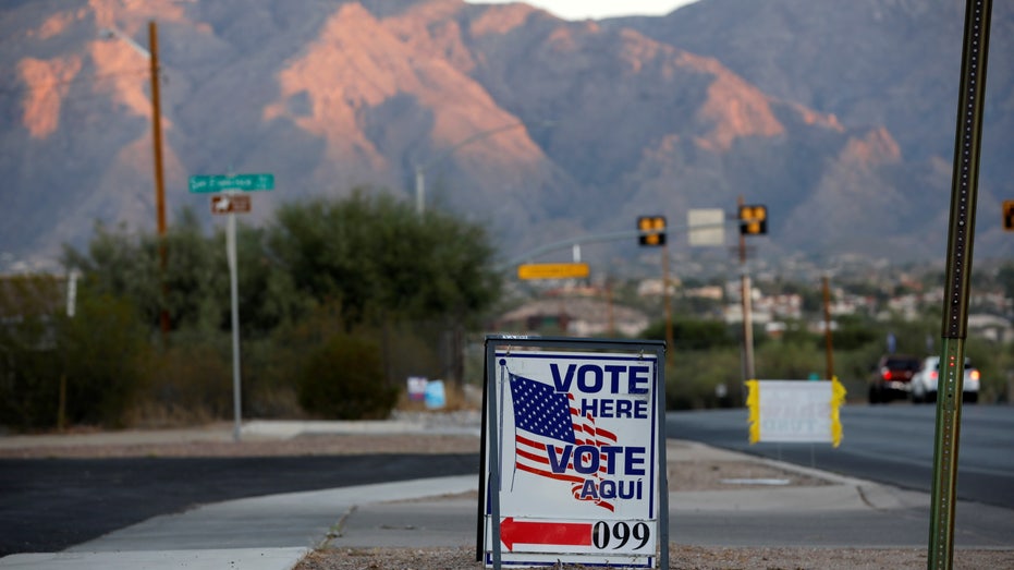 Tucson vote sign