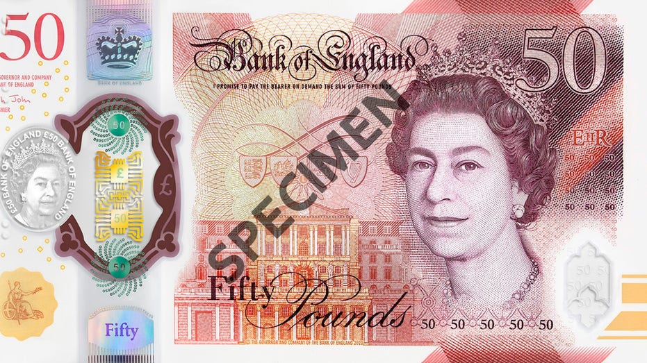 Queen Elizabeth on currency