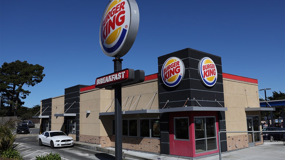 A Burger King restaurant appears in California