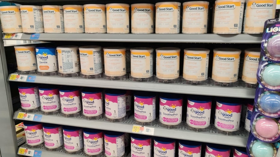 Gerber infant formula products