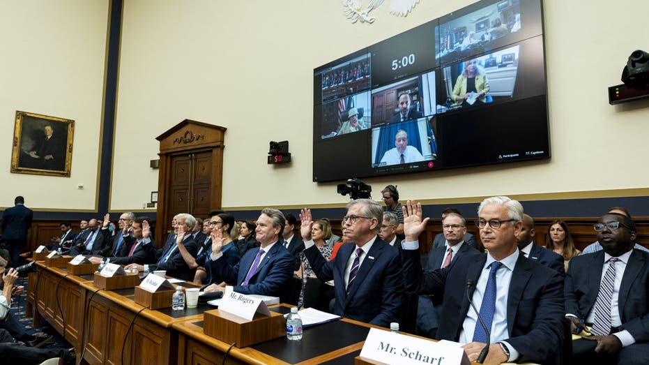 Banking CEOs testify before Congress