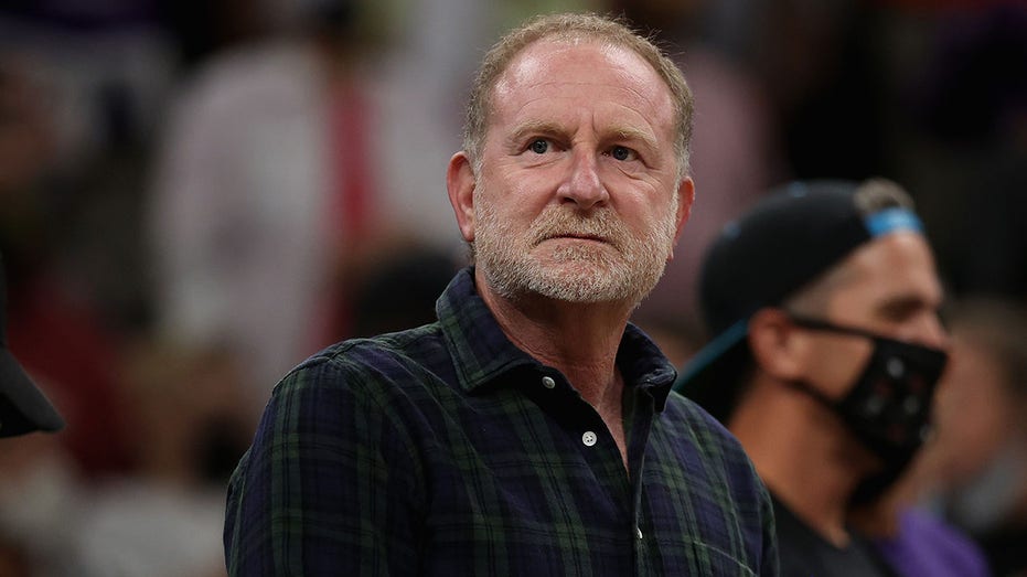 Robert Sarver attends a WNBA game