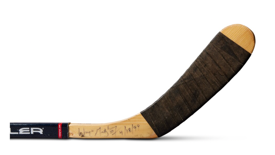 Wayne Gretzky hockey stick